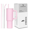 Tumbler with lid and Straw 1200ML Cup Stainless Steel Vacuum Insulated Tumbler for Water, Iced Tea or Coffee 1.2L Office Gym Travelling