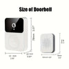 Smart Video Doorbell with Camera for Home